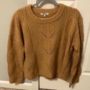 Madewell Brown Crewneck Sweater size M